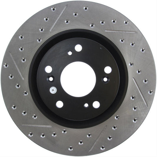 StopTech Drilled and Slotted Brake Rotors 127.40057R