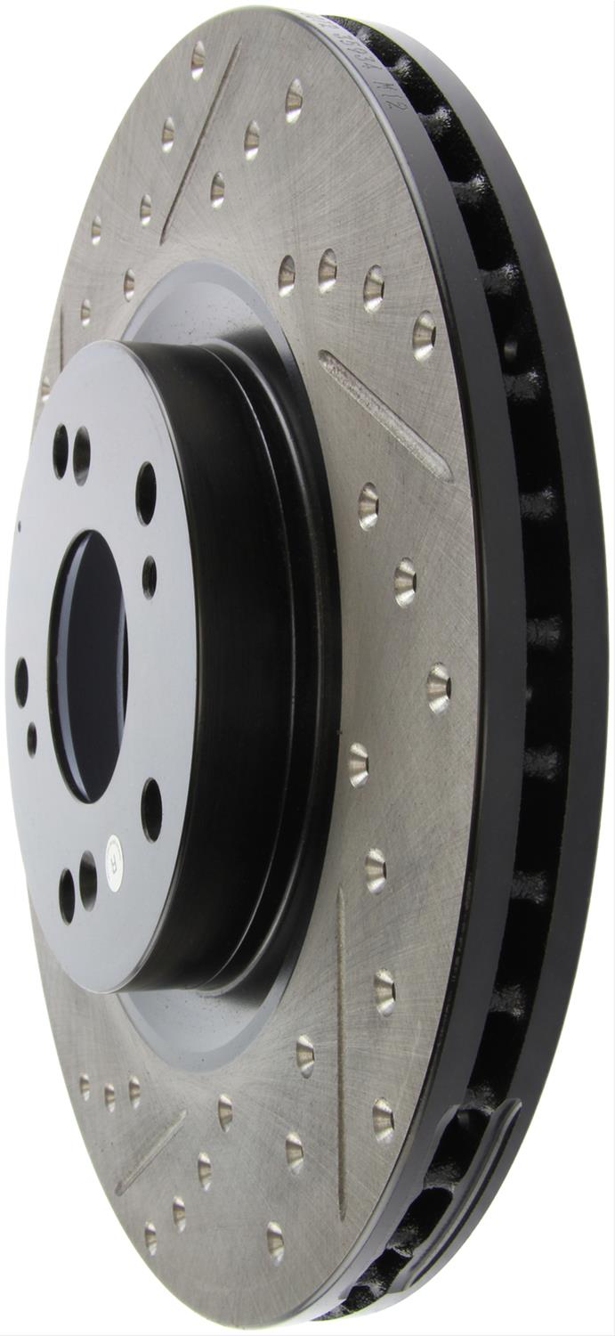 StopTech Drilled and Slotted Brake Rotors 127.40057R