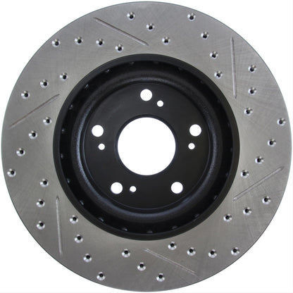 StopTech Drilled and Slotted Brake Rotors 127.40057R