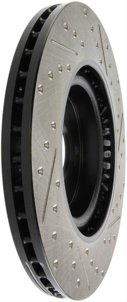 StopTech Drilled and Slotted Brake Rotors 127.40057R