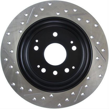 StopTech Drilled and Slotted Brake Rotors 127.40061L