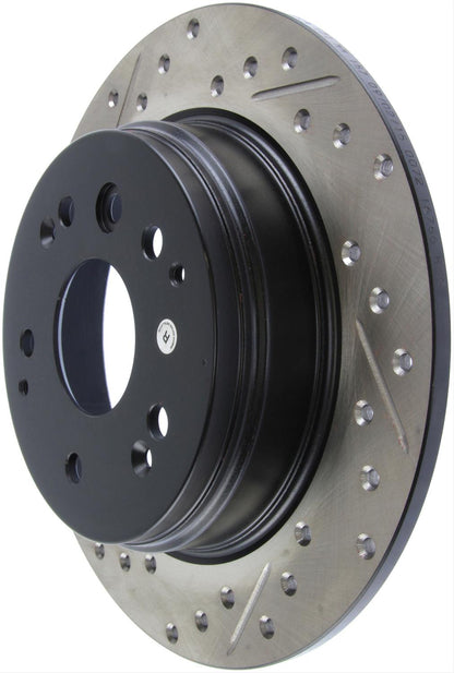 StopTech Drilled and Slotted Brake Rotors 127.40061R