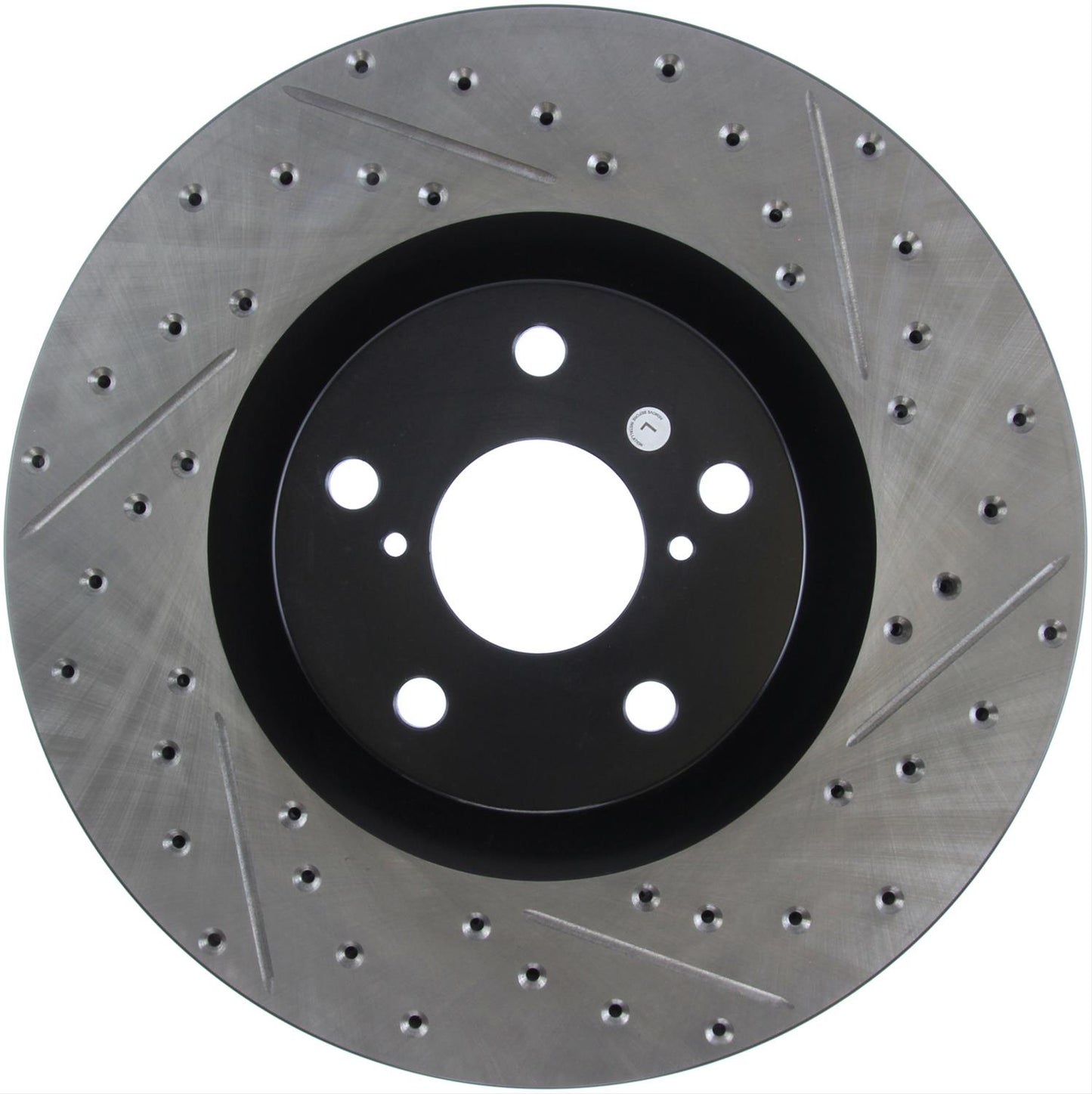 StopTech Drilled and Slotted Brake Rotors 127.66077R