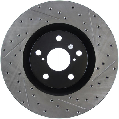StopTech Drilled and Slotted Brake Rotors 127.66077R