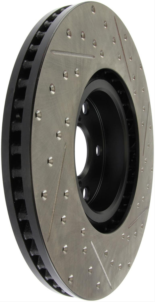 StopTech Drilled and Slotted Brake Rotors 127.44185R