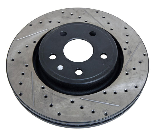 StopTech Drilled and Slotted Brake Rotors 127.58008L