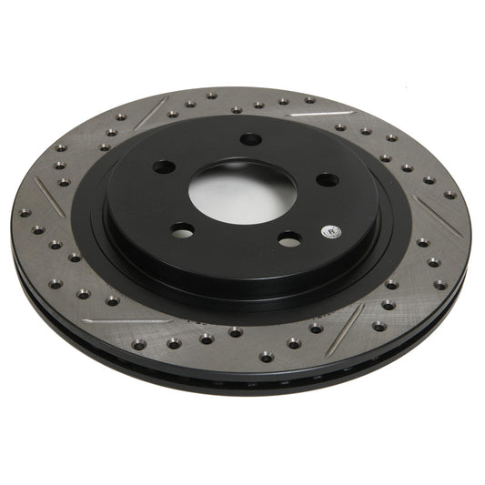 StopTech Drilled and Slotted Brake Rotors 127.42047L