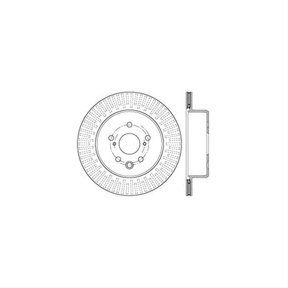 StopTech Drilled Brake Rotors 128.44189L
