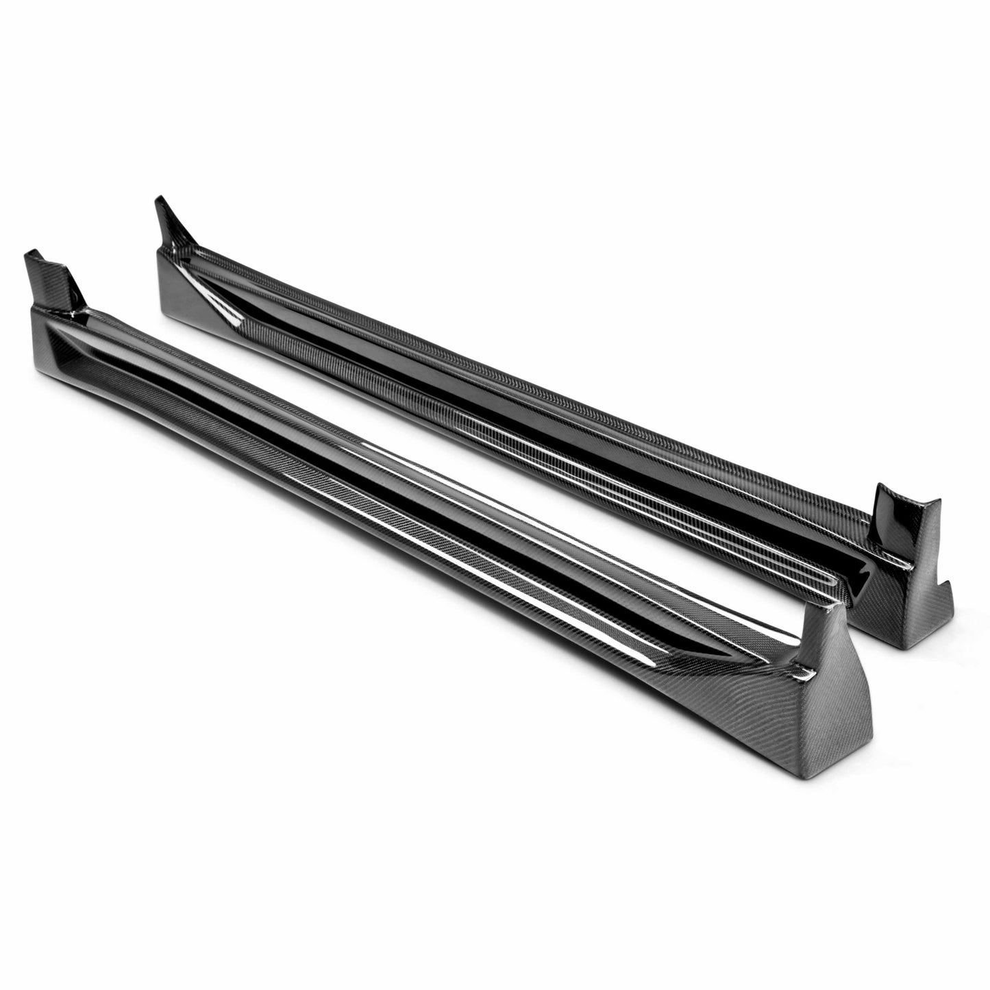 Seibon 04-05 Subaru WRX CW Carbon Fiber Side Skirts SS0405SBIMP-CW