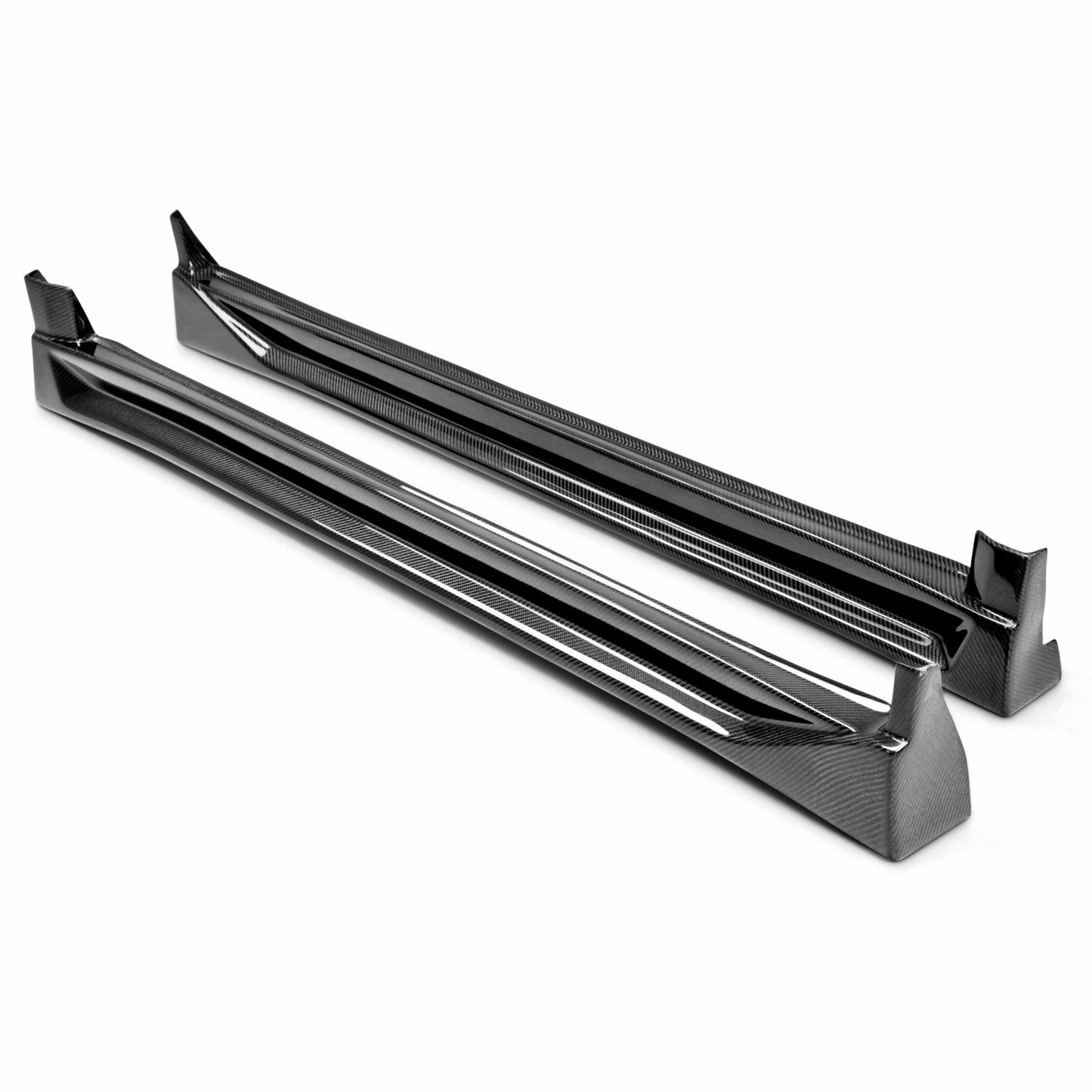 Seibon 06-07 Subaru WRX/STI Sedan CW-Style Carbon Fiber Side Skirts SS0607SBIMP-CW