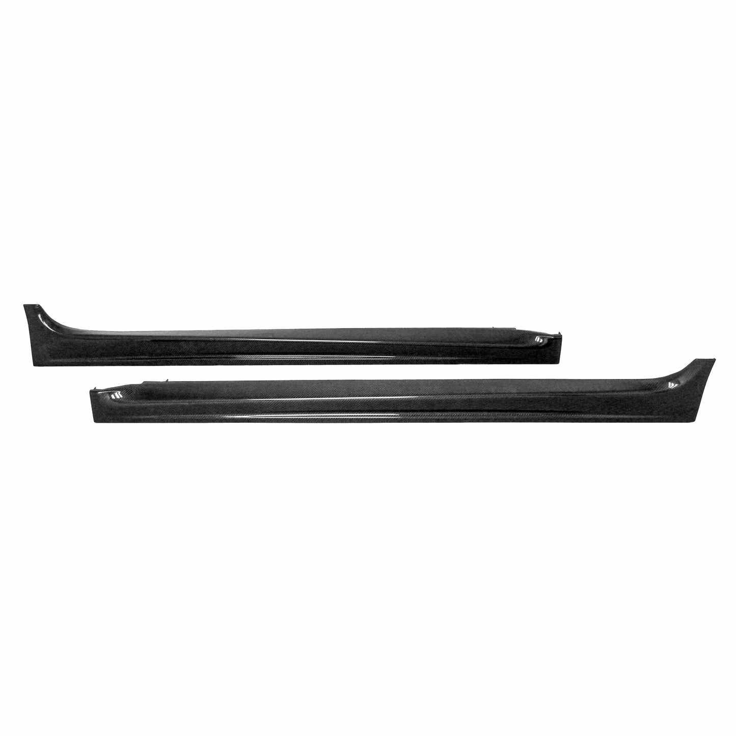 Seibon 08-09 Mitsubishi Evo X OEM-style Carbon Fiber Side Skirts SS0809MITEVOX-OE