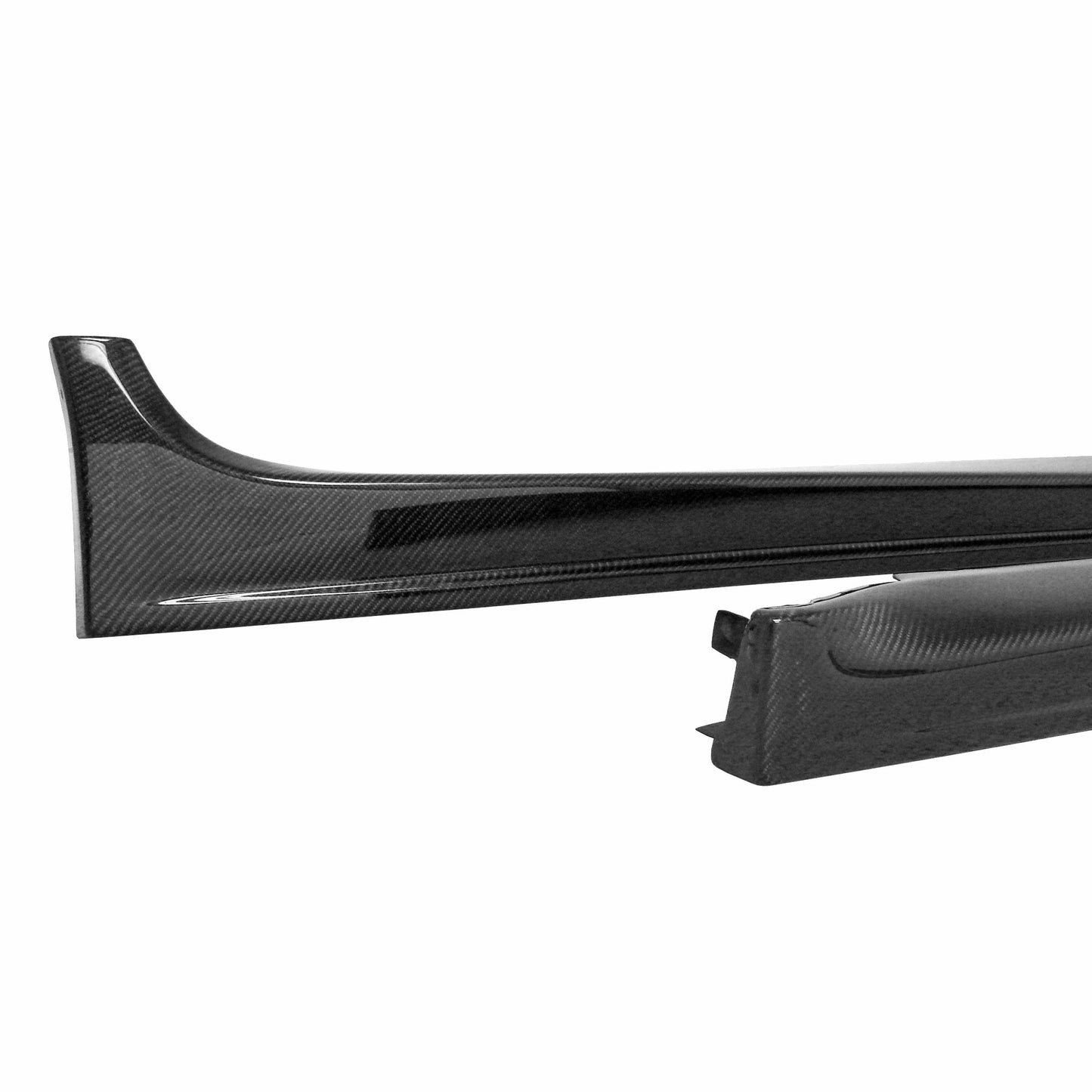 Seibon 08-09 Mitsubishi Evo X OEM-style Carbon Fiber Side Skirts SS0809MITEVOX-OE