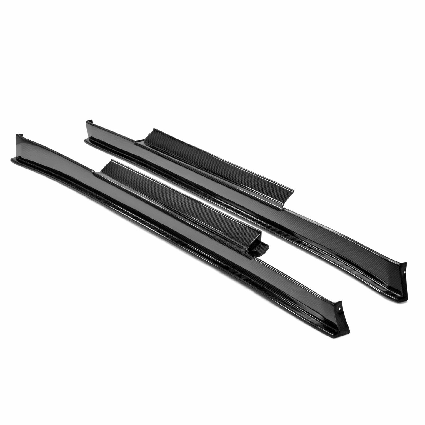 Seibon 12-13 Nissan GTR R35 SS-Style Carbon Fiber Side Skirts (Pair) SS1113NSGTR-SS