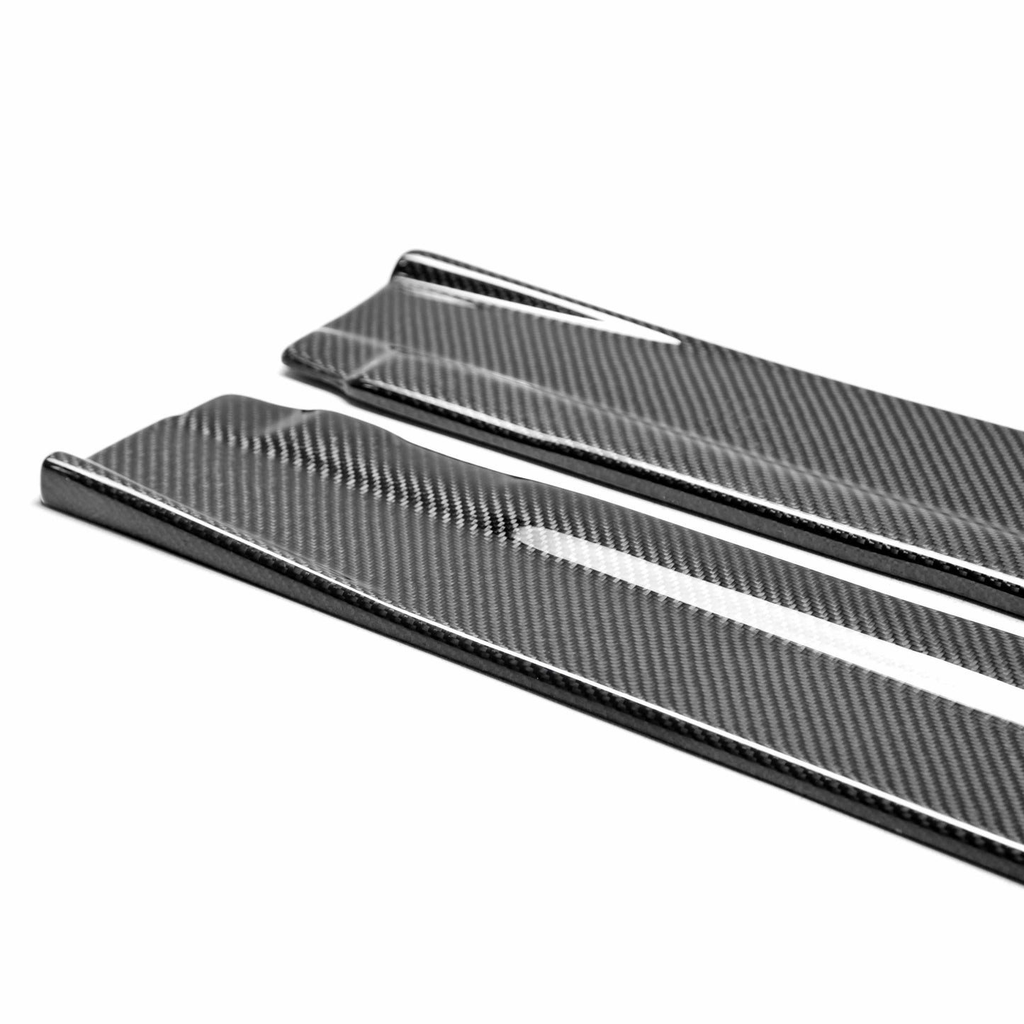 Seibon 2012+ Volkswagen Golf MK7 MP-Style Carbon Fiber Side Skirts SS12VWG7-MP
