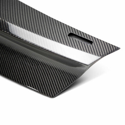 Seibon 14-15 Honda Civic Si Coupe OEM-Style Carbon Fiber Trunk Garnish TG14HDCV2DSI-OE