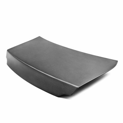 Seibon 09-12 Nissan GTR R35 OEM Dry Carbon Fiber Trunk/Hatch (NO Spoiler Holes) TL0910NSGTR-OE-DRY