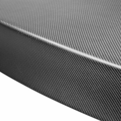 Seibon 09-12 Nissan GTR R35 OEM Dry Carbon Fiber Trunk/Hatch (NO Spoiler Holes) TL0910NSGTR-OE-DRY