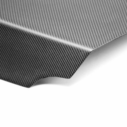 Seibon 09-12 Nissan GTR R35 OEM Dry Carbon Fiber Trunk/Hatch (NO Spoiler Holes) TL0910NSGTR-OE-DRY
