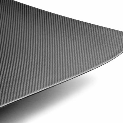 Seibon 09-12 Nissan GTR R35 OEM Dry Carbon Fiber Trunk/Hatch (NO Spoiler Holes) TL0910NSGTR-OE-DRY