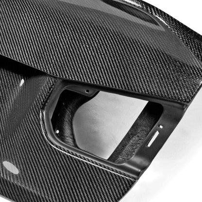 Seibon 12-13 BMW F30 CSL Style Carbon Fiber Trunk - Shaved TL1213BMWF30-C-S