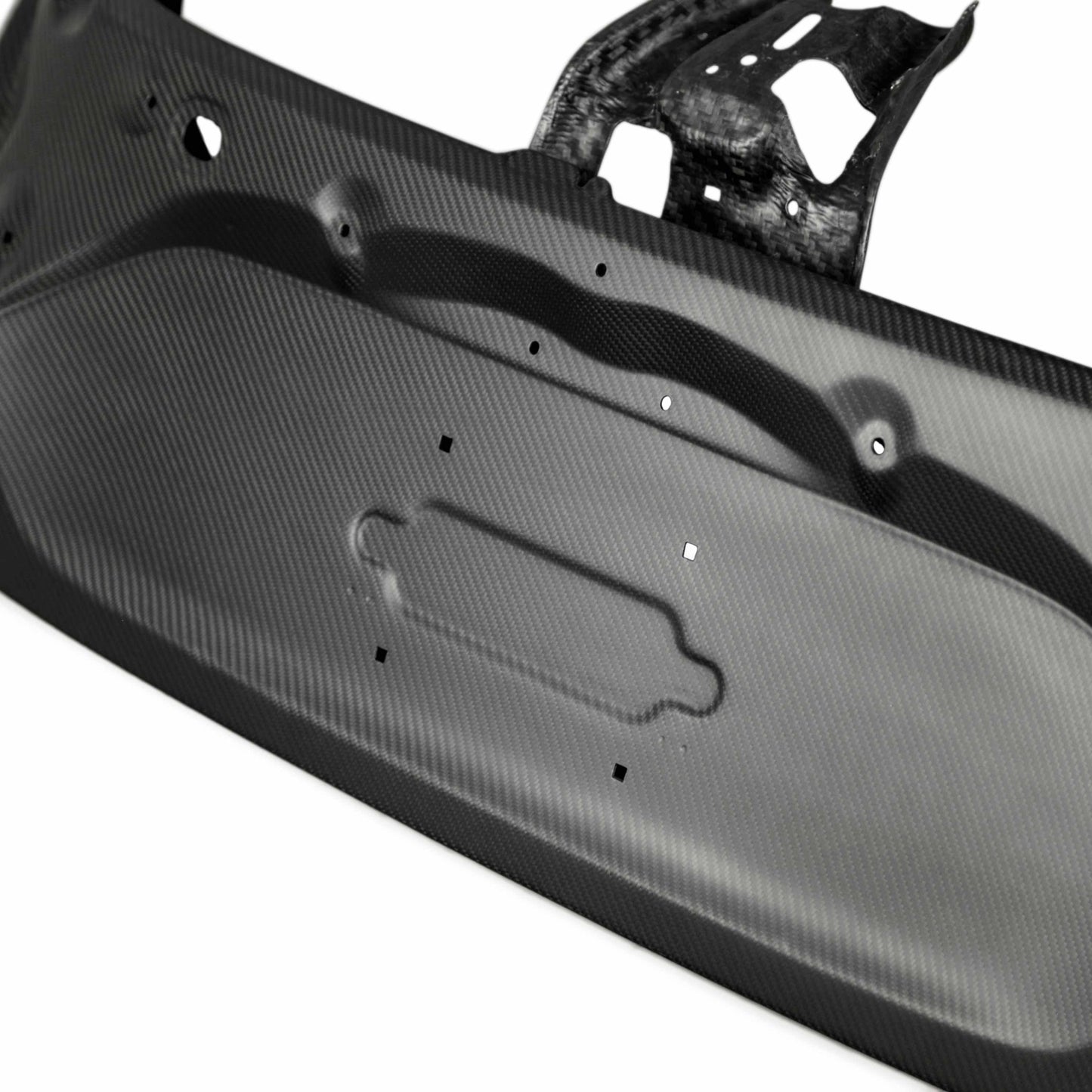 Seibon 2017+ Honda Civic Type R Hatchback OEM Dry Carbon Fiber Trunk Lid TL17HDCVRHB-DRY