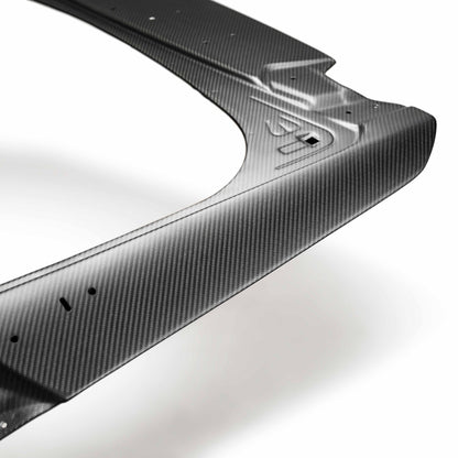 Seibon 2017+ Honda Civic Type R Hatchback OEM Dry Carbon Fiber Trunk Lid TL17HDCVRHB-DRY