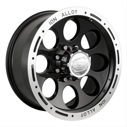 ION Alloy Series 174 Black Wheels with Machined Lip 174-5185B