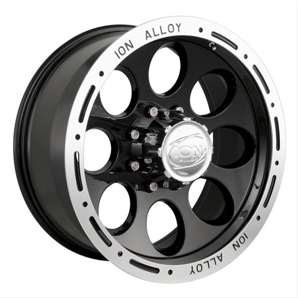 ION Alloy Series 174 Black Wheels with Machined Lip 174-5873B