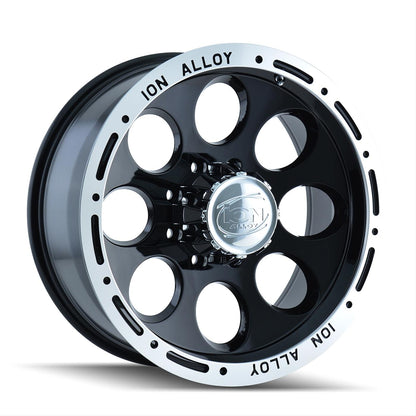 ION Alloy Series 174 Black Wheels with Machined Lip 174-7936B