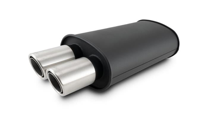 Vibrant Performance StreetPower Flat Black Universal Mufflers 12311