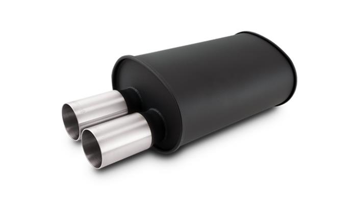 Vibrant Performance StreetPower Flat Black Universal Mufflers 12326