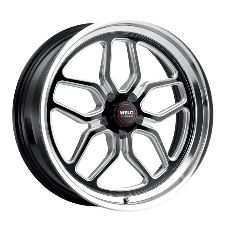 Weld Performance Laguna Drag Gloss Black Wheels S15270045P40