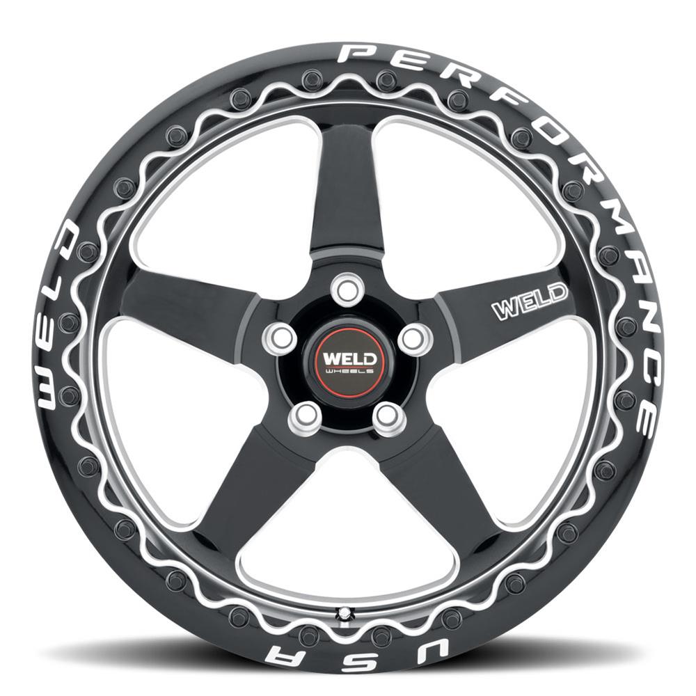 Weld Performance Ventura Beadlock Gloss Black Wheels S90470067P00