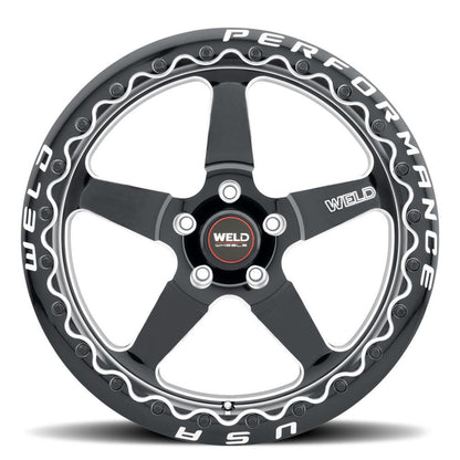 Weld Performance Ventura Beadlock Gloss Black Wheels S90470045P40