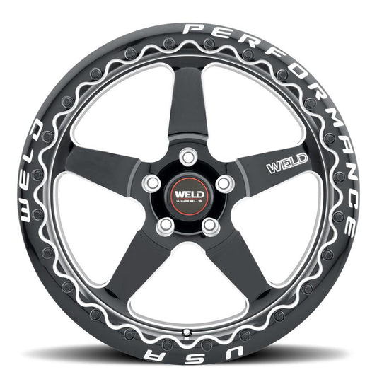 Weld Performance Ventura Beadlock Gloss Black Wheels S90480067P50