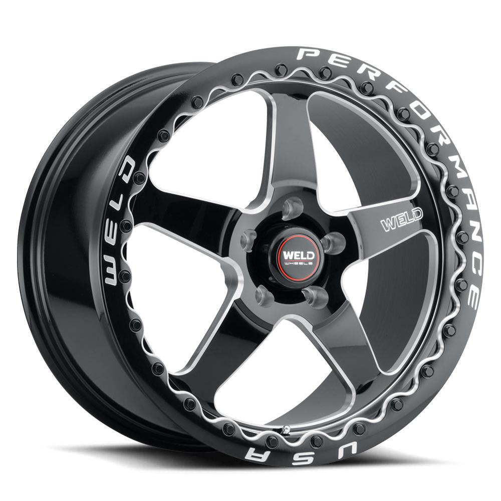 Weld Performance Ventura Beadlock Gloss Black Wheels S90470067P00