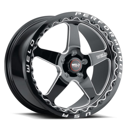Weld Performance Ventura Beadlock Gloss Black Wheels S90470067P00