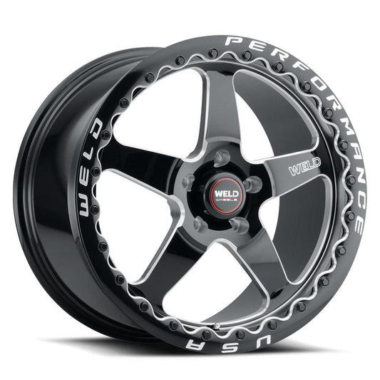 Weld Performance Ventura Beadlock Gloss Black Wheels S90400575P38