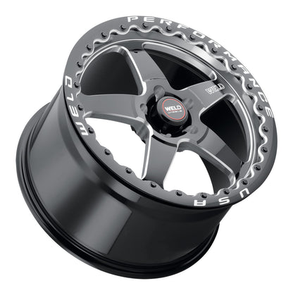 Weld Performance Ventura Beadlock Gloss Black Wheels S90470045P40