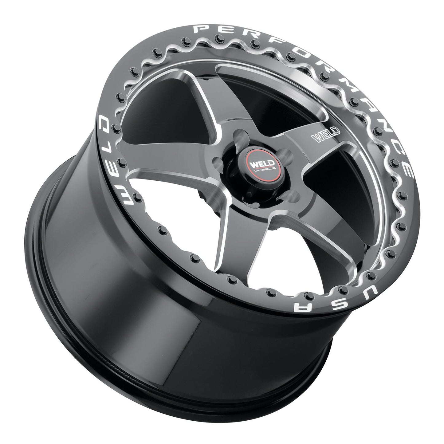 Weld Performance Ventura Beadlock Gloss Black Wheels S90470071P30
