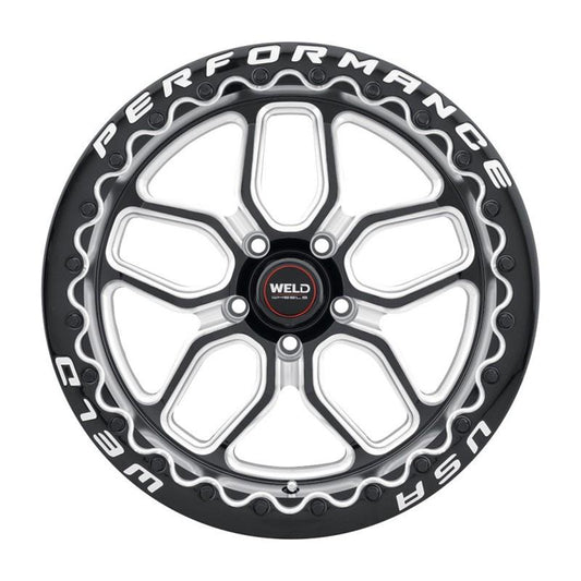 Weld Performance Laguna Beadlock Gloss Black Wheels S90700575P38