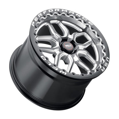 Weld Performance Laguna Beadlock Gloss Black Wheels S90770067P50
