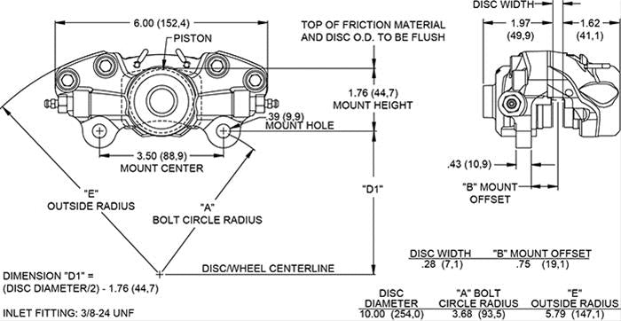 Wilwood WLD-19 Brake Calipers 120-14373