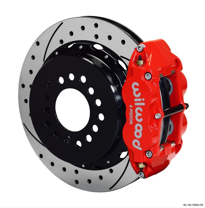 Wilwood Forged Narrow Superlite 4R Big Brake Rear Parking Brake Kits 140-10093-DR