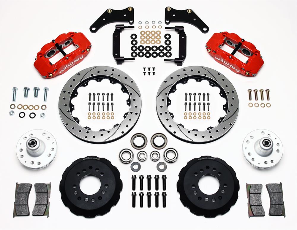 Wilwood Forged Narrow Superlite 6R Big Brake Front Brake Kits 140-10238-DR