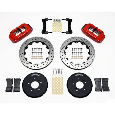 Wilwood Forged Narrow Superlite 6R Big Brake Front Brake Kits 140-10309-DR