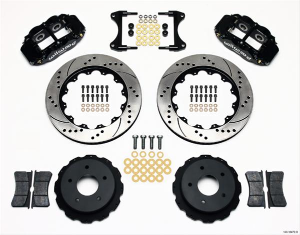 Wilwood Forged Narrow Superlite 4R Big Brake Rear Parking Brake Kits 140-10472-D