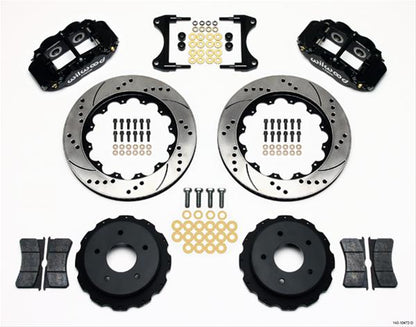 Wilwood Forged Narrow Superlite 4R Big Brake Rear Parking Brake Kits 140-10472-D