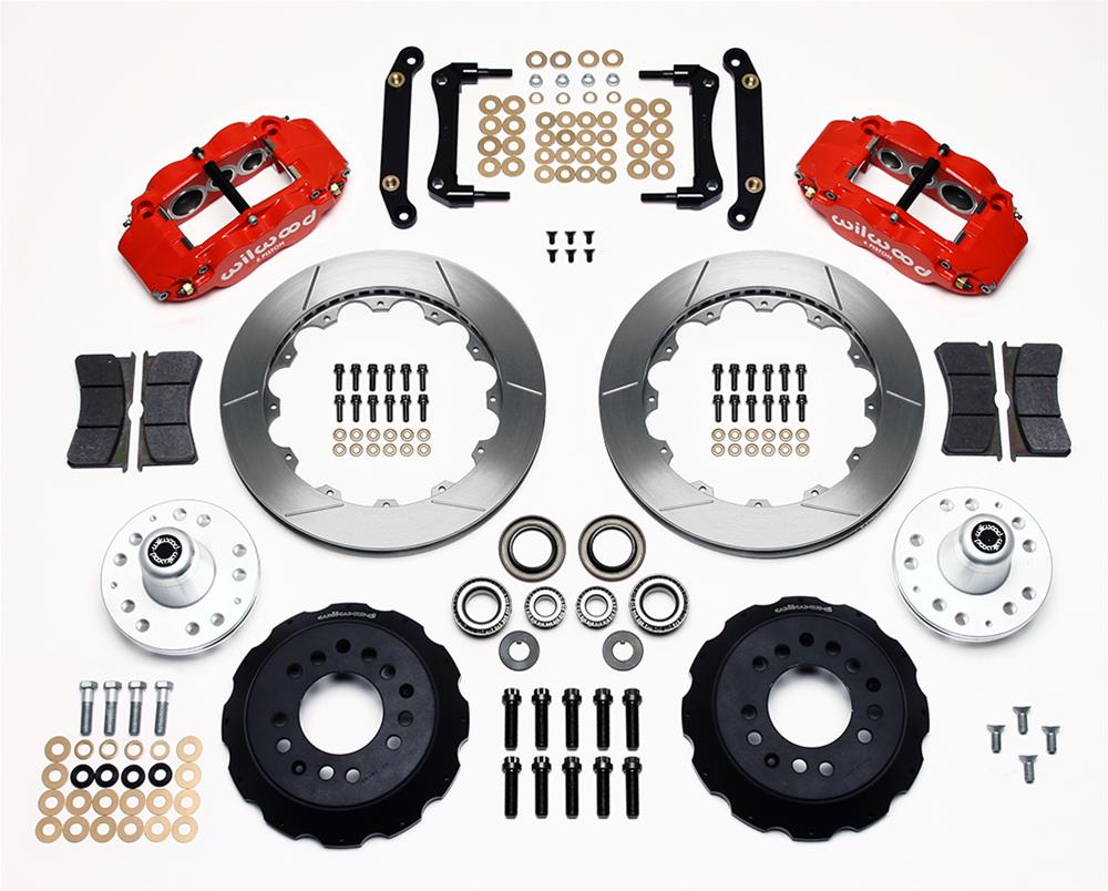 Wilwood Forged Narrow Superlite 6R Big Brake Front Brake Kits 140-10485-R
