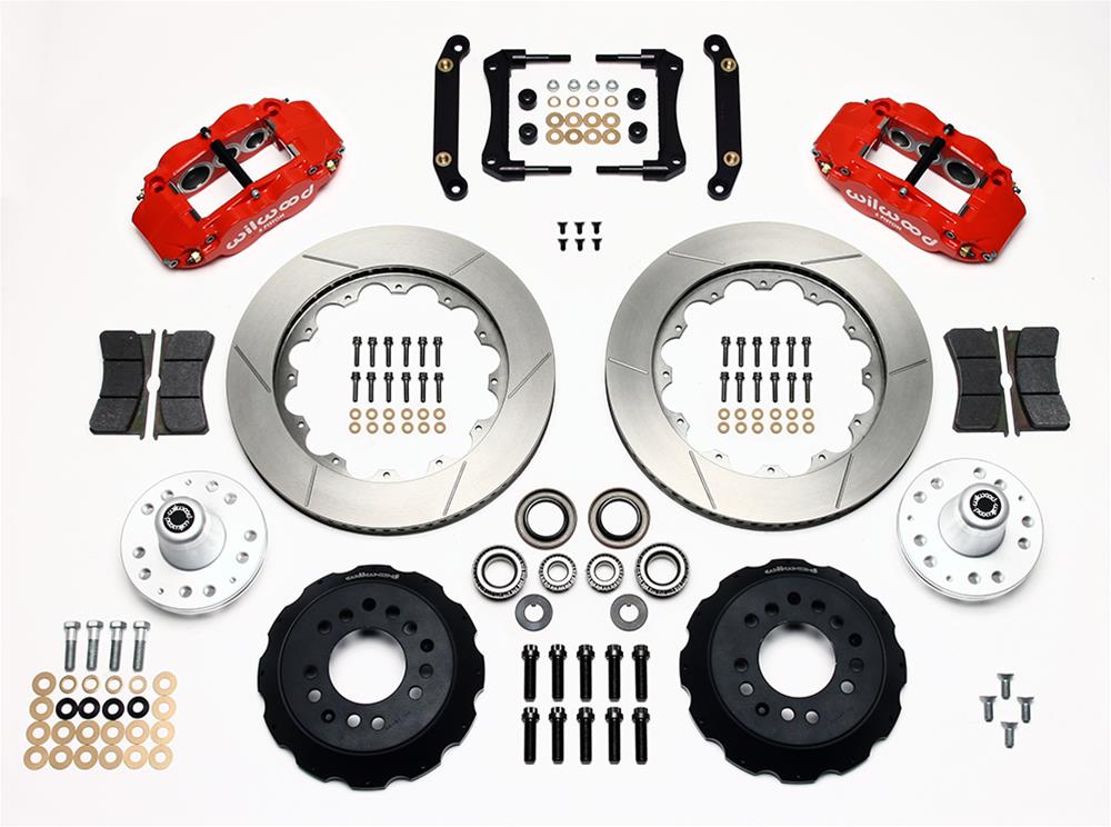 Wilwood Forged Narrow Superlite 6R Big Brake Front Brake Kits 140-10486-R